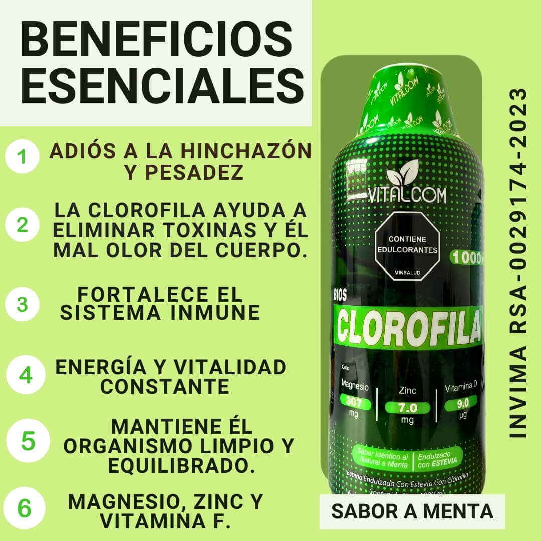 LIPOSOMAL NAD+ RESVERATROL Y CLOROFILA LIQUIDA.