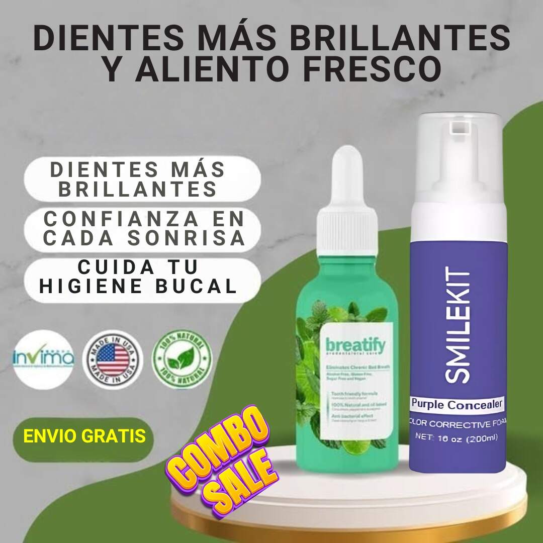 DI ADIOS A DIENTES AMARILLOS Y MAL ALIENTO DE FORMA NATURAL.🫢