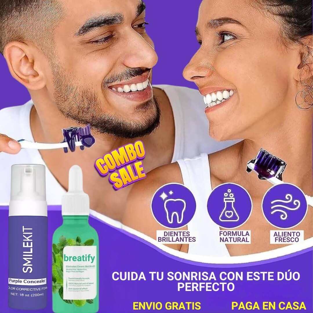 DI ADIOS A DIENTES AMARILLOS Y MAL ALIENTO DE FORMA NATURAL.🫢