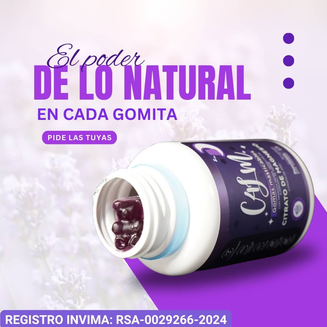 C4LM®️ GOMITAS PARA DOMIR MEJOR, TU SALUD ES PRIMERO.❤️🩹