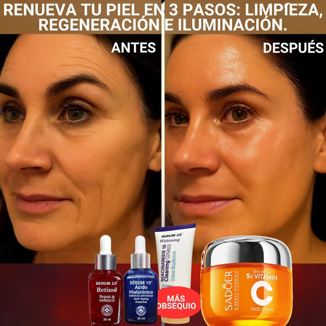 ¿HARTA DE MANCHAS, ARRUGAS O ACNÉ? ® LLEGÓ LA SOLUCIÓN. + OBSEQUIO.