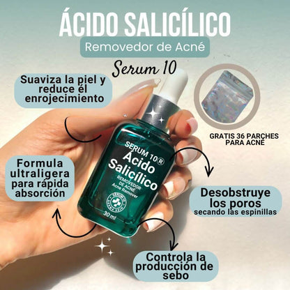 SERUM10® COMBO ANTI ACNÉ + OBSEQUIO.