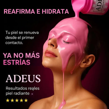 CREMA ADEUS® ORIGINAL. COMBATE ESTRIAS, FLACIDEZ Y CELULITIS YA.