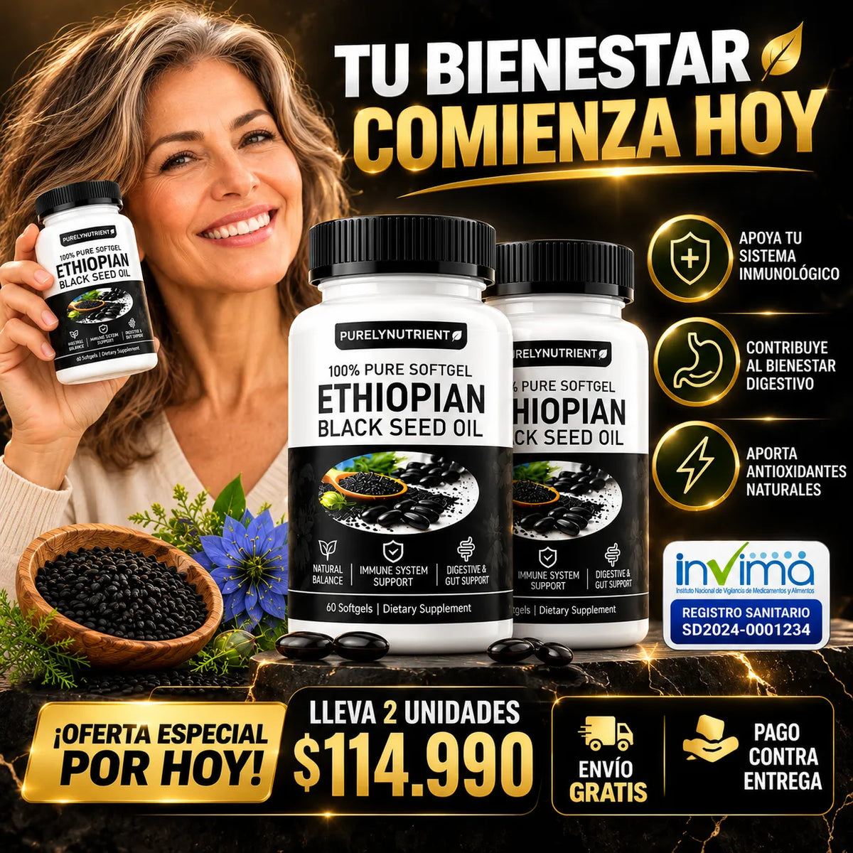 ENERGÍA Y VITALIDAD. AYUDA A TU PIEL, CABELLO, UÑAS Y DIGESTIÓN.