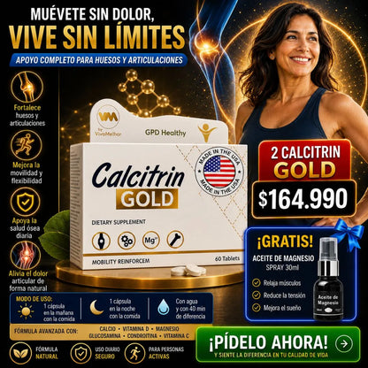 FUERZA Y ALIVIO PARA HUESOS, MUSCULOS Y ARTICULACIONES.