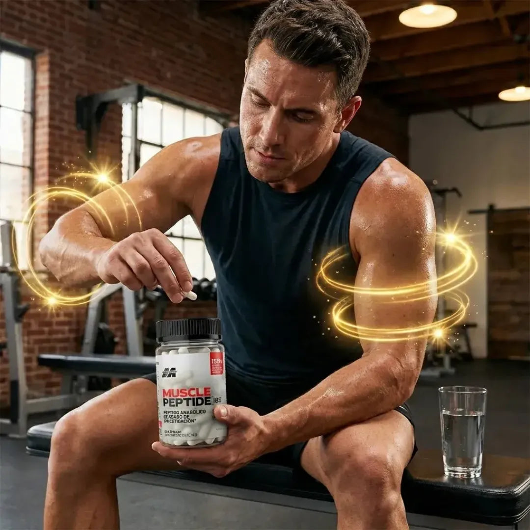 "FORMULA DE SOPORTE MUSCULAR, ENERGIA, FUERZA Y BIENESTAR"