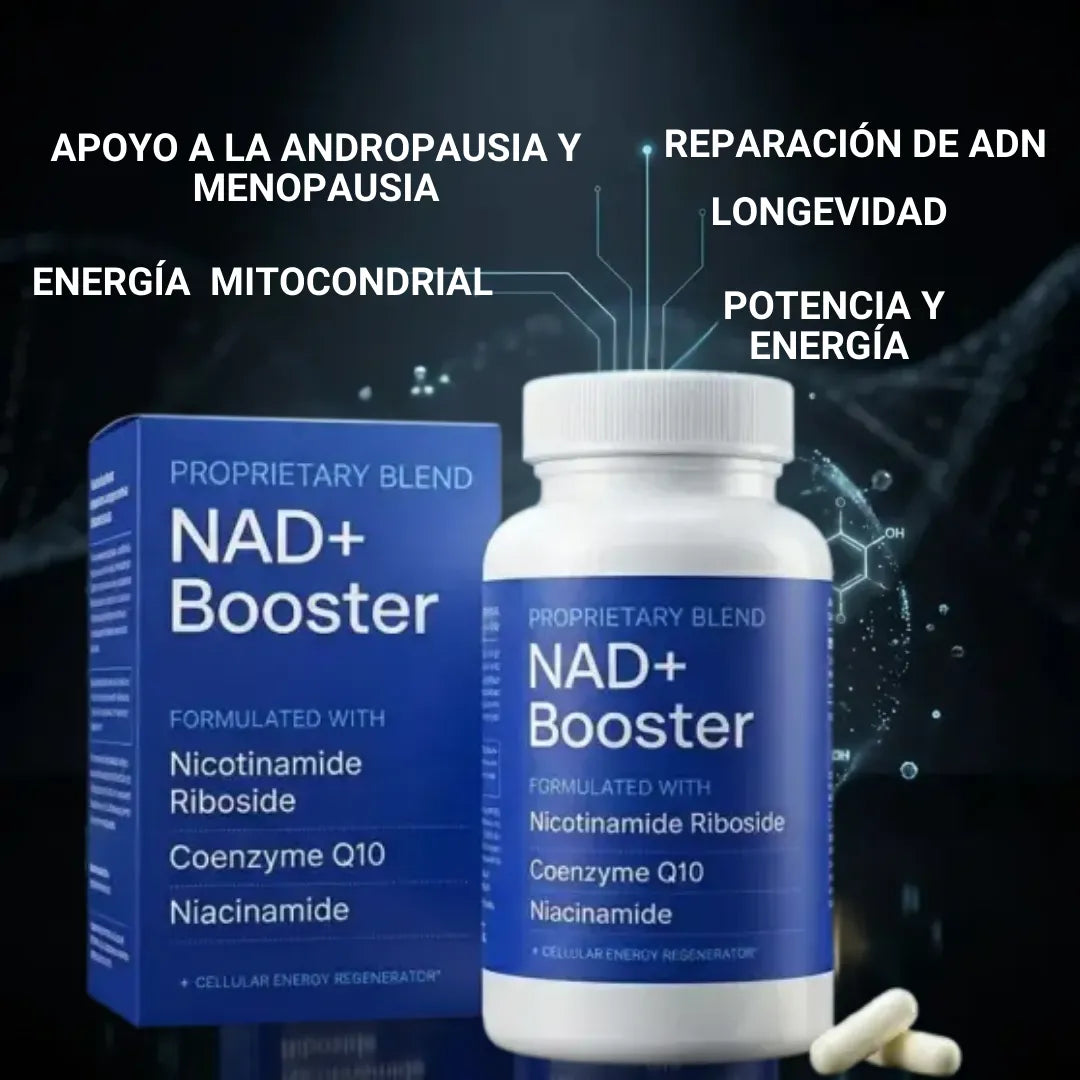 NAD+ SELERB BOOSTER®| APOYA TU VITALIDAD DIA Y NOCHE.