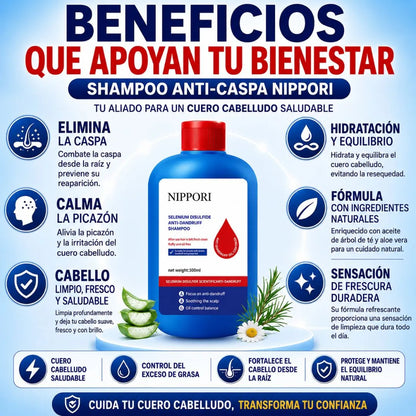 MENOS CASPA, MENOS PICAZÓN. ¡RECUPERA TU CONFIANZA YA!