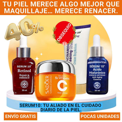 ¿HARTA DE MANCHAS, ARRUGAS O ACNÉ? ® LLEGÓ LA SOLUCIÓN. + OBSEQUIO.