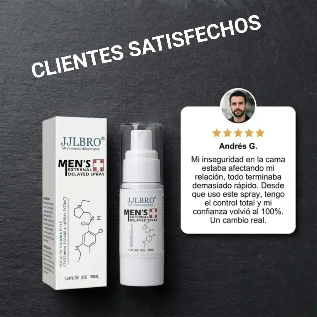 SPRAY JJLBRO, APOYO IDEAL EN LA INTIMIDAD 30ml.