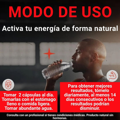 RECUPERA TU POTENCIA EN EL GYM Y EN LA CAMA CON TURKESTERONE.®