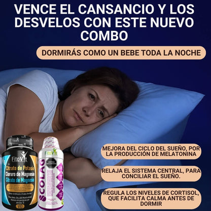 BIENESTAR PARA TU CUERPO, ENERGÍA Y DESCANSO EN UN SOLO COMBO,