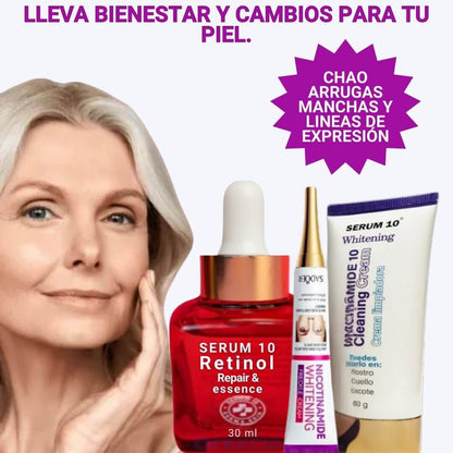 COMBO SERUM 10®️EL MEJOR REGALO DE NAVIDAD,PARA CUIDAR TU PIEL 😍 50% DE DESCUENTO.