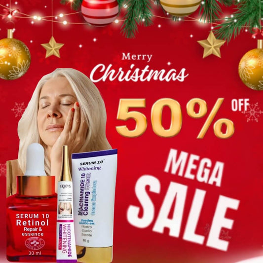 COMBO SERUM 10®️EL MEJOR REGALO DE NAVIDAD,PARA CUIDAR TU PIEL 😍 50% DE DESCUENTO.